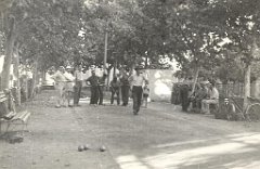 TABIA 1962 LE BOULODROME AU PRINTEMPS